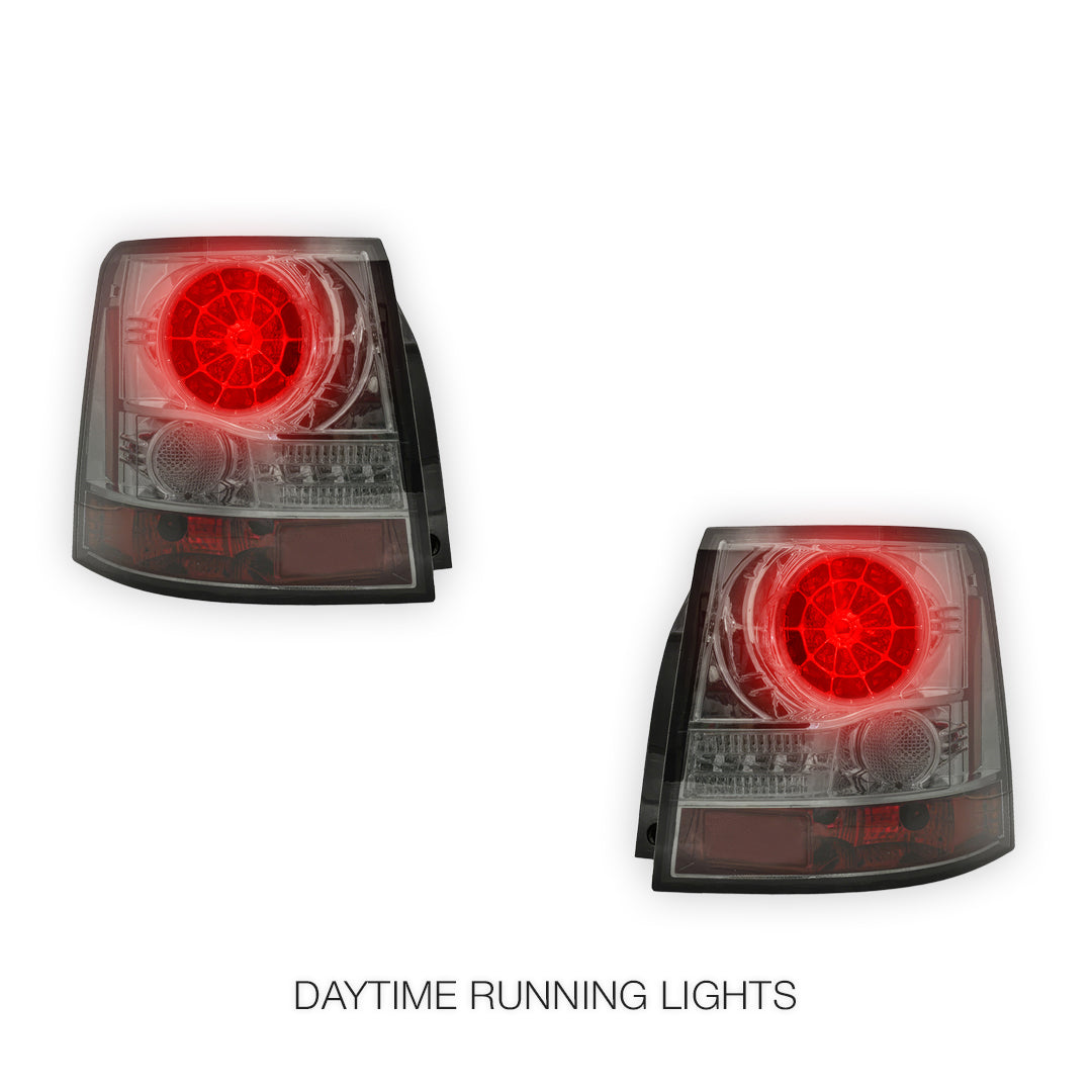 Land Rover Range Rover Sport L320 (2005 - 2009) Black LED Tail Lights LH + RH