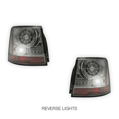 Land Rover Range Rover Sport L320 (2005 - 2009) Black LED Tail Lights LH + RH