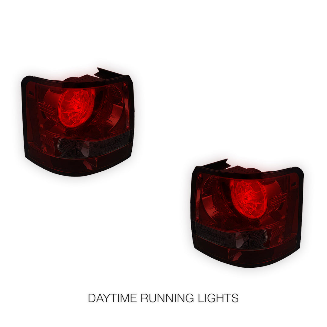 Land Rover Range Rover Sport L320 (2005 - 2009) Black LED Tail Lights LH + RH