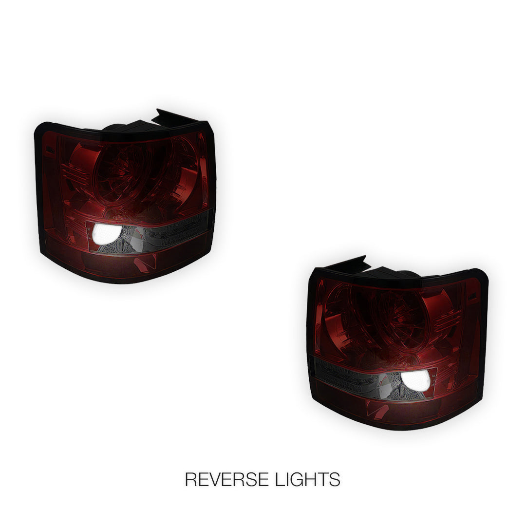 Land Rover Range Rover Sport L320 (2005 - 2009) Black LED Tail Lights LH + RH