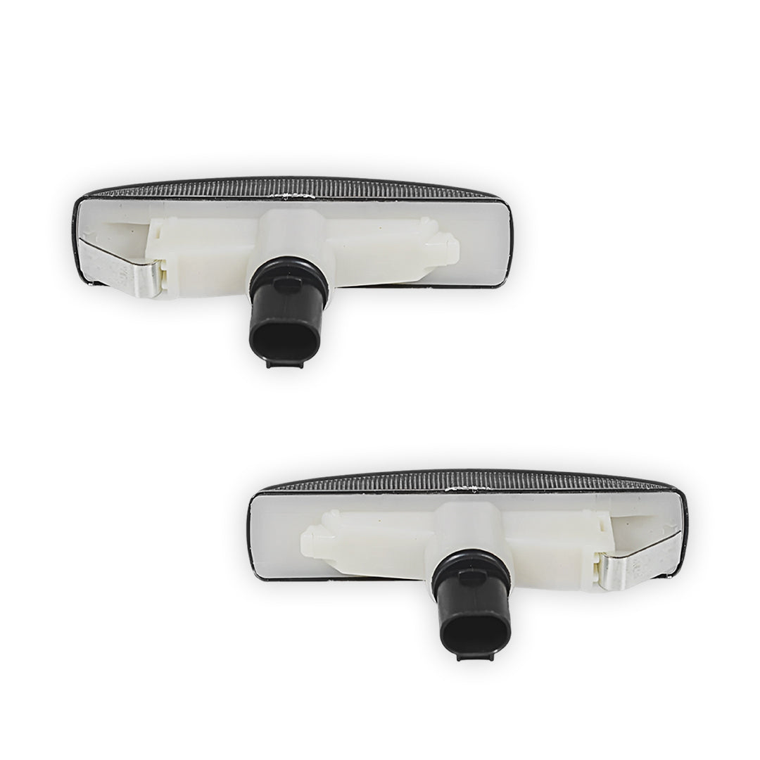 Land Rover Range Rover Sport L320 (2005 - 2013) Crystal / Smoked Side Fender Guard Turn Signal Indicator Marker Lights LH + RH