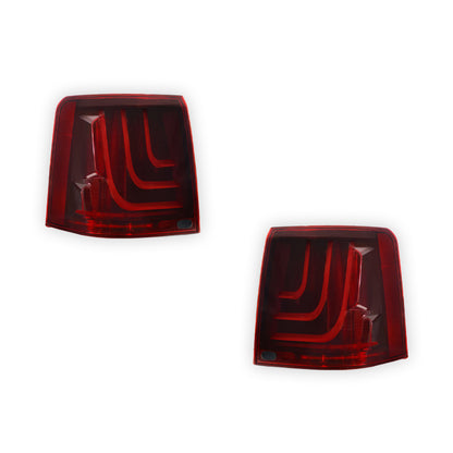 Land Rover Range Rover Sport L320 (2010 - 2013) Sequential Smoked Red 3D Stripe Full LED Tail Lights LH + RH