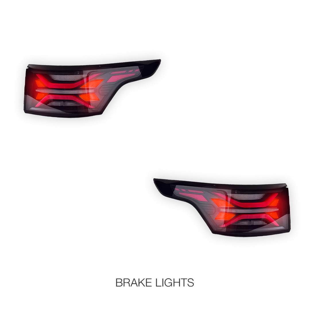 Land Rover Range Rover Sport L494 (2012 - 2022) Clear Sequential Tail Lights LH + RH