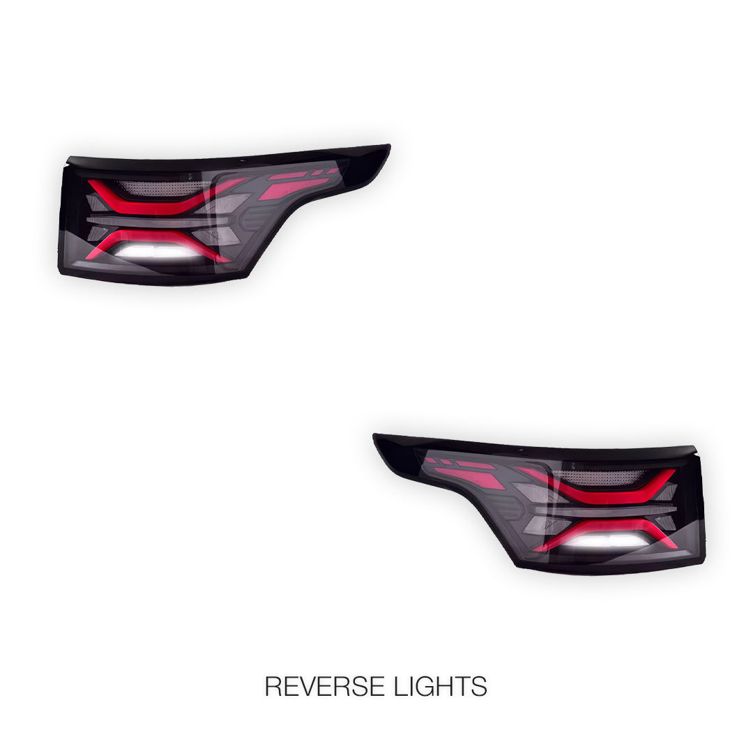 Land Rover Range Rover Sport L494 (2012 - 2022) Clear Sequential Tail Lights LH + RH