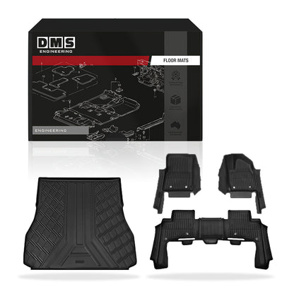 Lexus LX Series LX500d LX600 5 - Seater (2021- 2026) Injection Floor Mats