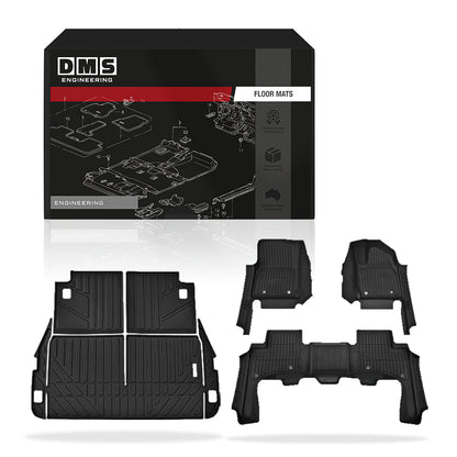 Lexus LX Series LX500d LX600 7 - Seater (2021- 2026) Injection Floor Mats