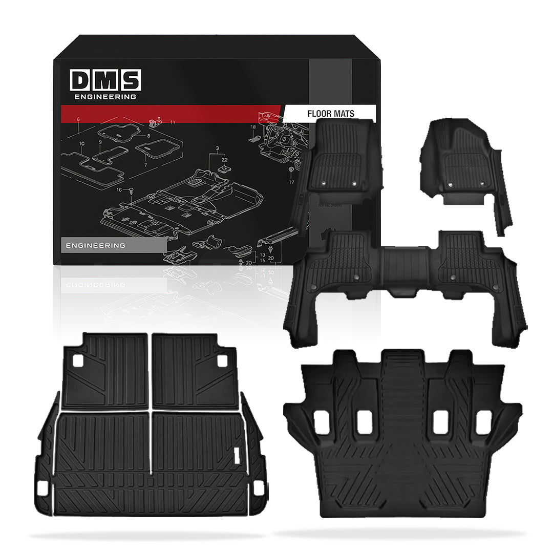 Lexus LX Series LX500d LX600 7 - Seater (2021- 2026) Injection Floor Mats