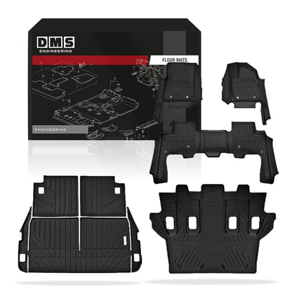 Lexus LX Series LX500d LX600 7 - Seater (2021- 2026) Injection Floor Mats