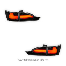 Lexus CT / 200H A10 (2011 - 2018) Sequential JDM Black 3D Red LED Stripe Bar Tail Lights LH + RH