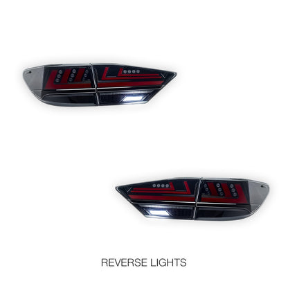 Lexus ES AVV60R / GSV60R (2013 - 2018) Clear DRL Sequential Tail Lights LH + RH