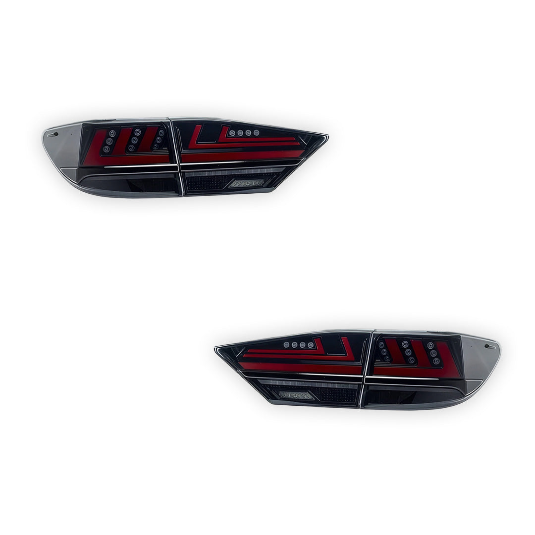 Lexus ES AVV60R / GSV60R (2013 - 2018) Clear DRL Sequential Tail Lights LH + RH