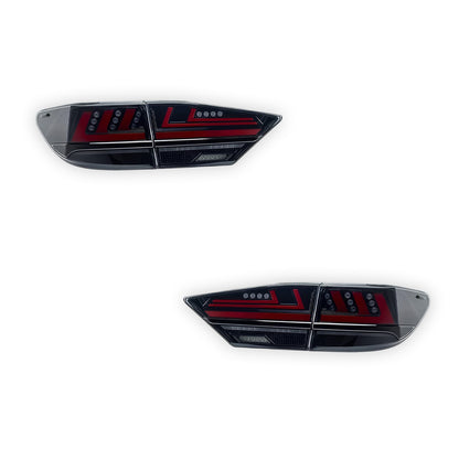 Lexus ES AVV60R / GSV60R (2013 - 2018) Clear DRL Sequential Tail Lights LH + RH