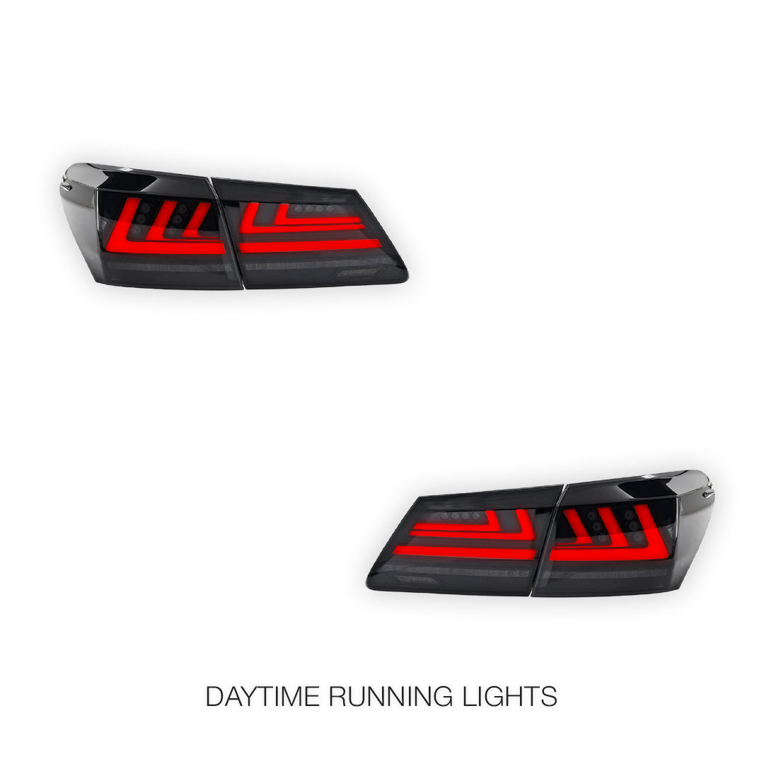 Lexus ES GSV40R (2006 - 2012) Clear DRL Sequential Tail Lights LH + RH