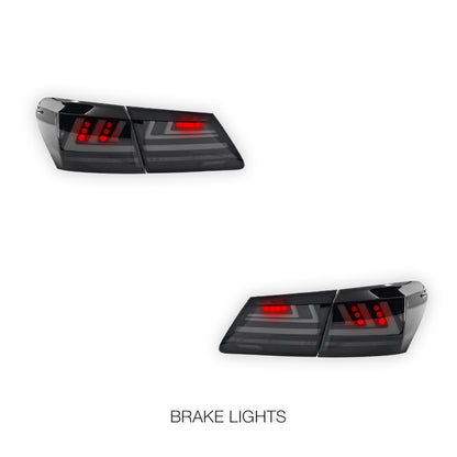 Lexus ES GSV40R (2006 - 2012) Clear DRL Sequential Tail Lights LH + RH