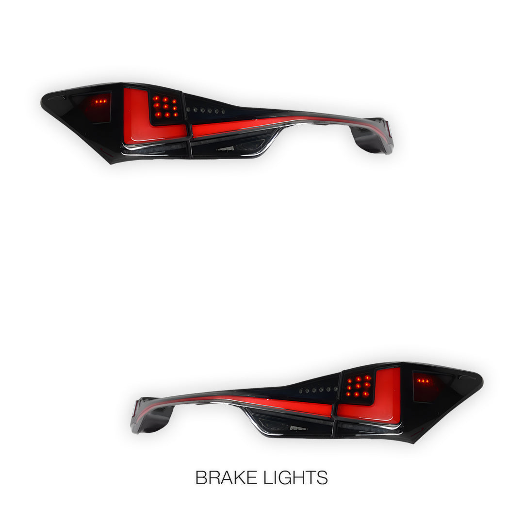 Lexus GS L10 (2012 - 2020) Full LED Tail Lights and Center Garnish LH + RH