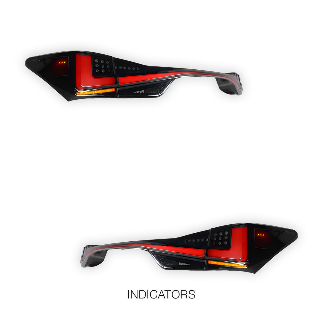 Lexus GS L10 (2012 - 2020) Full LED Tail Lights and Center Garnish LH + RH