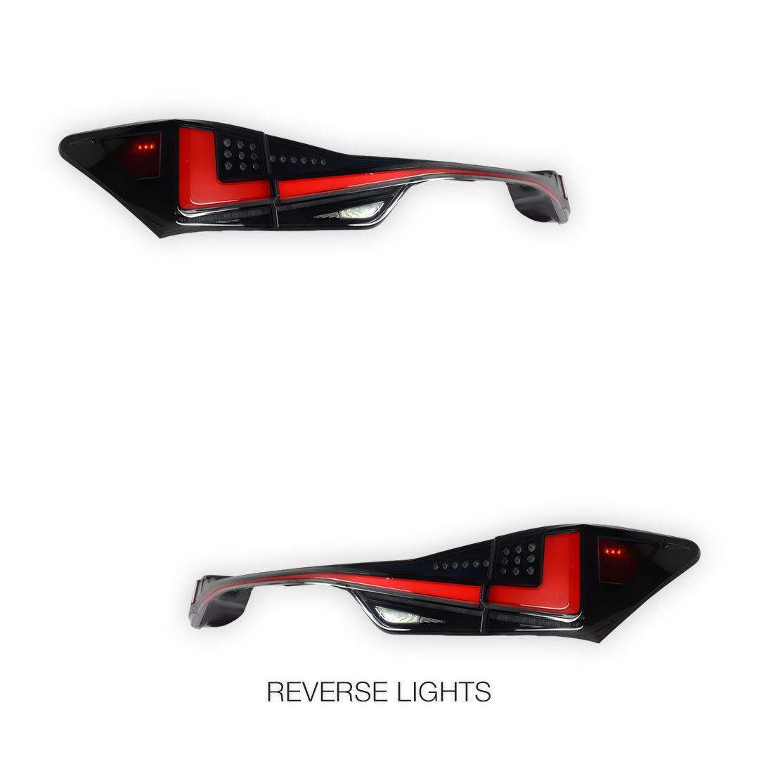 Lexus GS L10 (2012 - 2020) Full LED Tail Lights and Center Garnish LH + RH