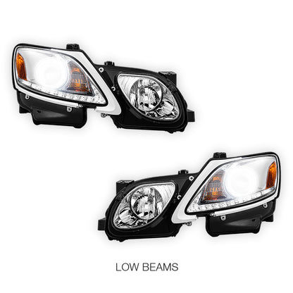 Lexus GS (2005 - 2011) LED DRL Projector Headlights LH + RH