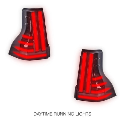 Lexus GX460 (2013 - 2018) Smoked LED Tail Lights LH + RH