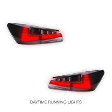 Lexus IS250 GSE20 (2006 - 2012) Nike Style Sequential Smoked Full LED Tail Lights LH + RH