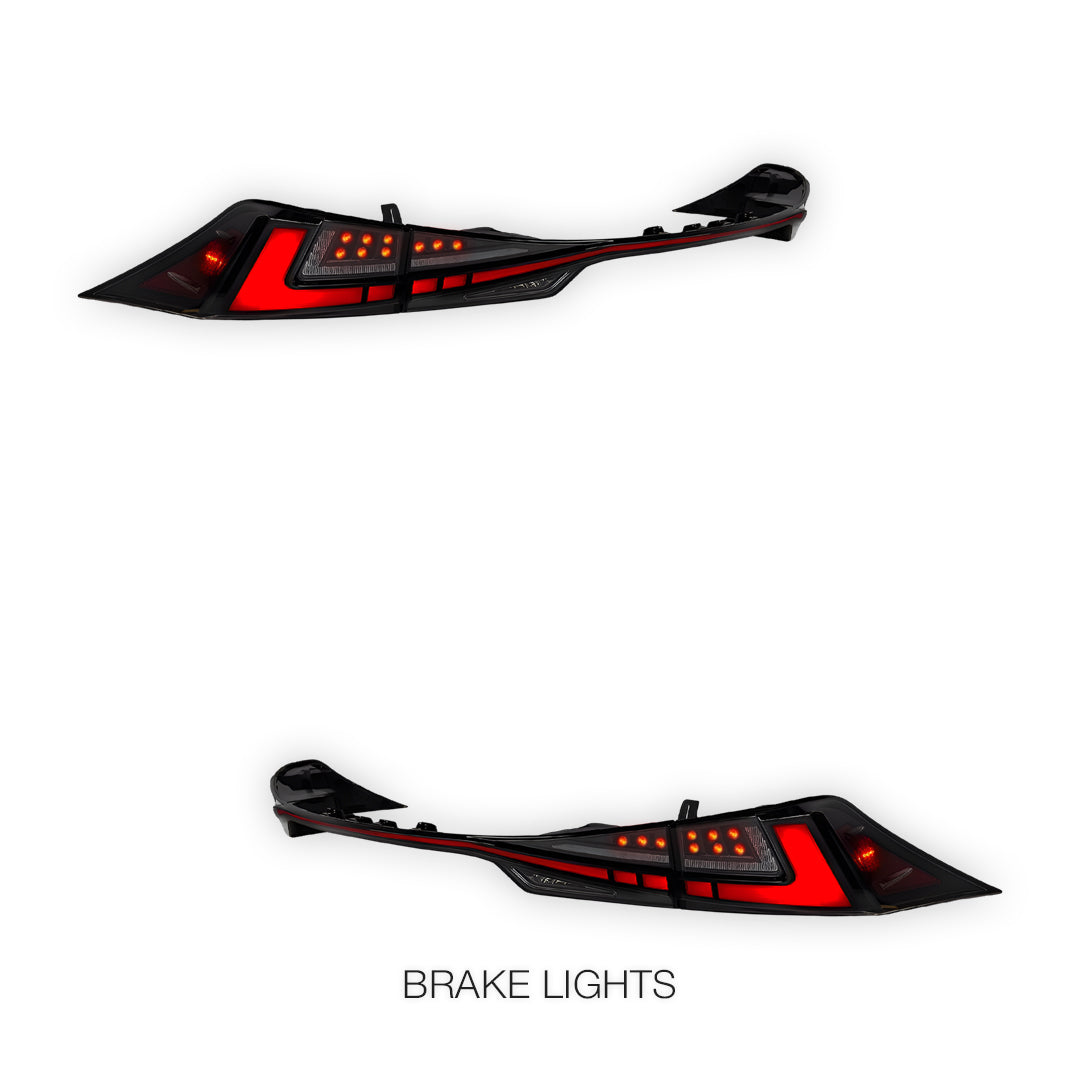 Lexus IS ASE30 / AVE30 / GSE30 / GSE31 (2013 - 2020) Full LED Tail Lights and Center Garnish LH + RH