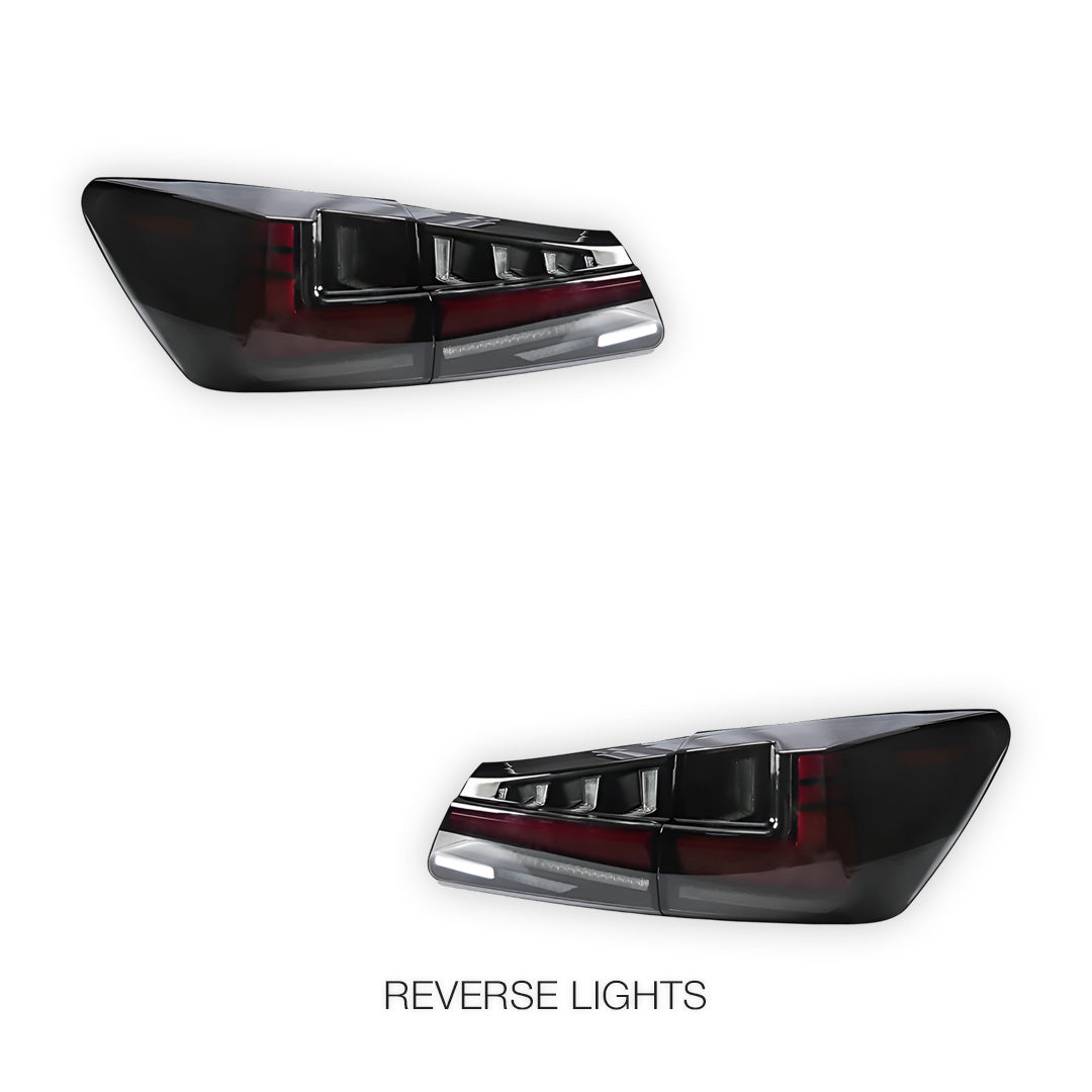 Lexus IS GSE20 / GSE21 / USE20 (2006 - 2012) Smoked Sequential Tail Lights LH + RH