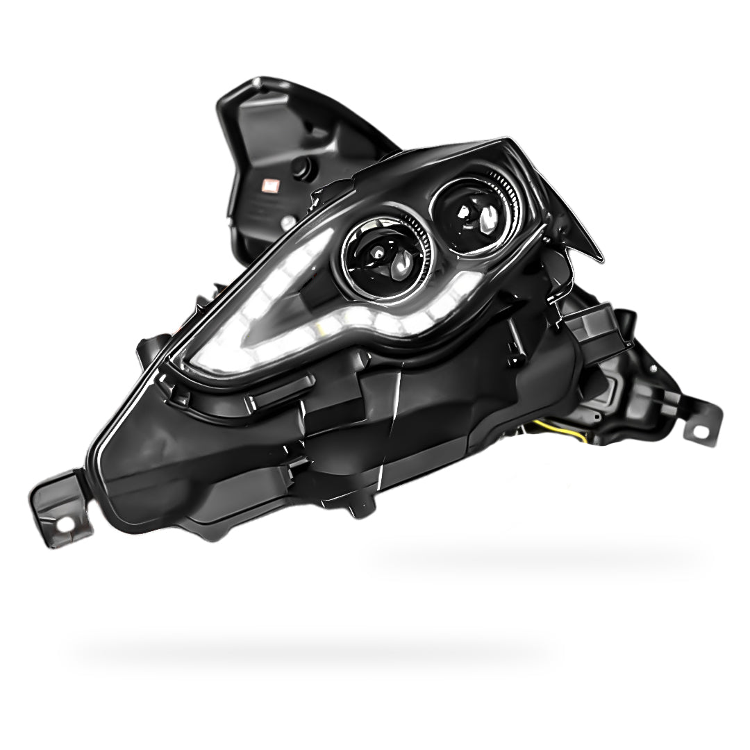 Lexus IS XE30 GSE30R (2013 - 2016) Black Full LED DRL Day Time Projector Headlights LH + RH