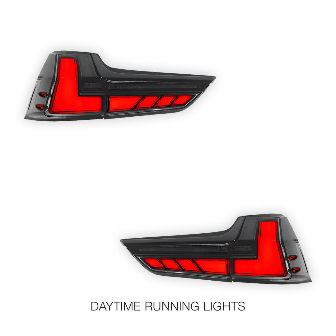 Lexus LX570 (2016 - 2020) Smoked Full LED Tail Lights LH + RH