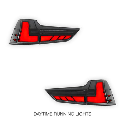 Lexus LX570 (2016 - 2020) Smoked Full LED Tail Lights LH + RH