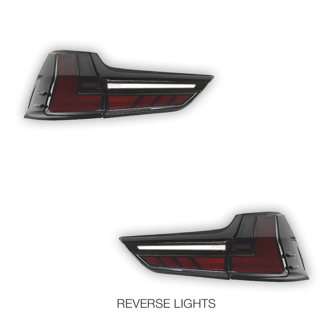Lexus LX570 (2016 - 2020) Smoked Full LED Tail Lights LH + RH