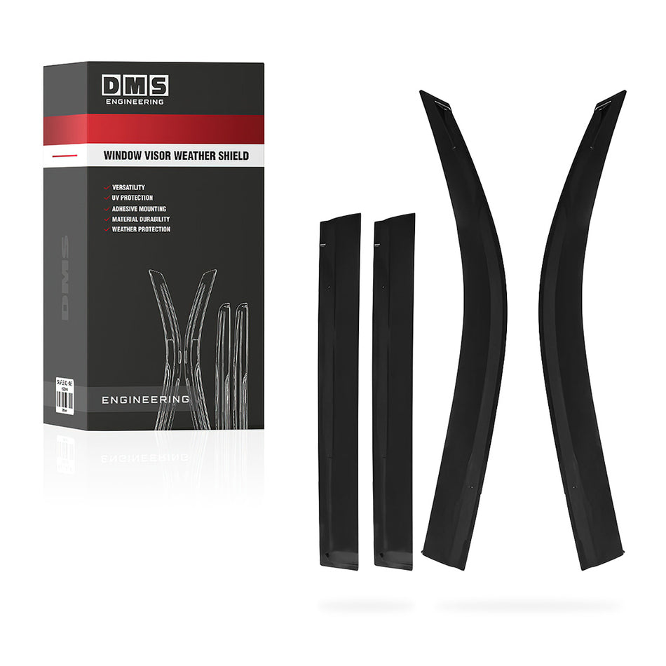 Lexus LX570 / LX450d J200 (2008 - 2021) Front and Rear Window Visor Weather Shields