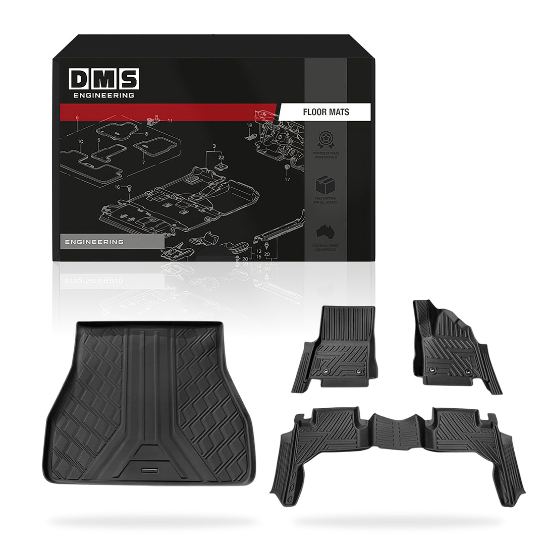 Lexus LX J310 Series LX500d LX600 5 - Seater (2021 - 2026) Car Floor Mats