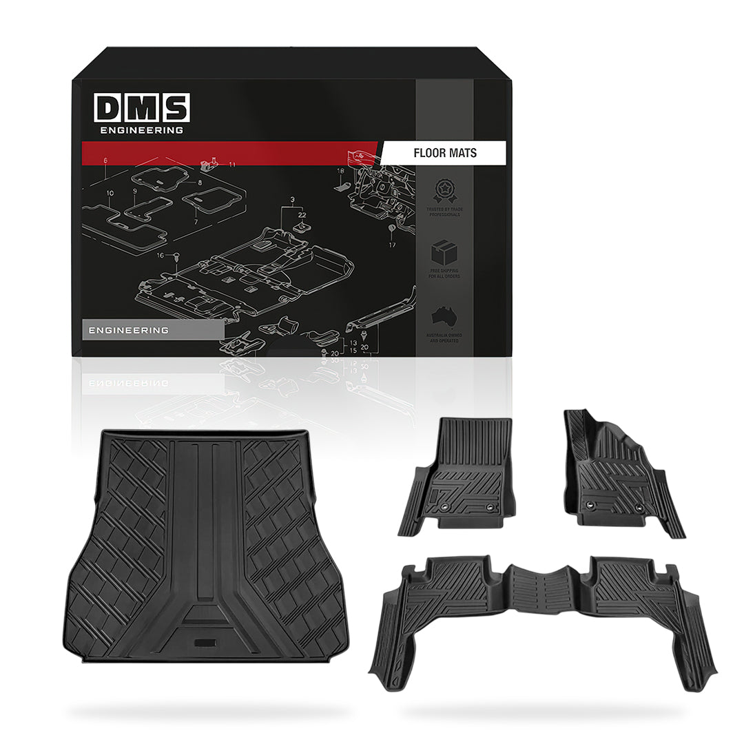 Lexus LX J310 Series LX500d LX600 5 - Seater (2021 - 2026) Car Floor Mats