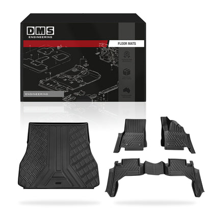 Lexus LX J310 Series LX500d LX600 5 - Seater (2021 - 2026) Car Floor Mats