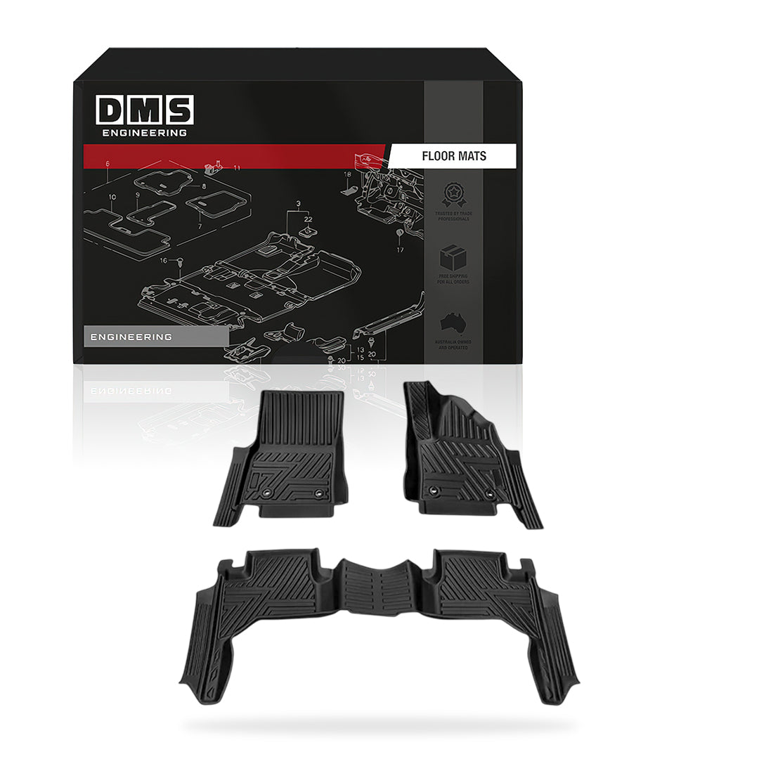 Lexus LX J310 Series LX500d LX600 7 - Seater (2021 - 2026) Car Floor Mats