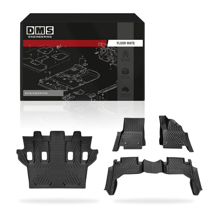 Lexus LX J310 Series LX500d LX600 7 - Seater (2021 - 2026) Car Floor Mats
