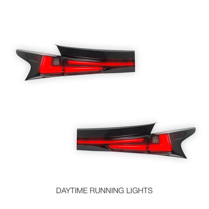 Lexus NX AGZ / AYZ (2014 - 2021) Smoked Animation Sequential Tail Lights LH + RH