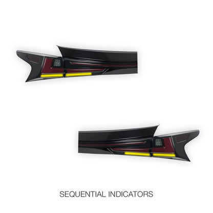 Lexus NX AGZ / AYZ (2014 - 2021) Smoked Animation Sequential Tail Lights LH + RH