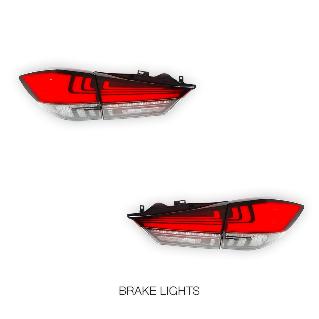 Lexus RX AGL / GGL / GYL (2016 - 2019) Smoked Tail Lights LH + RH