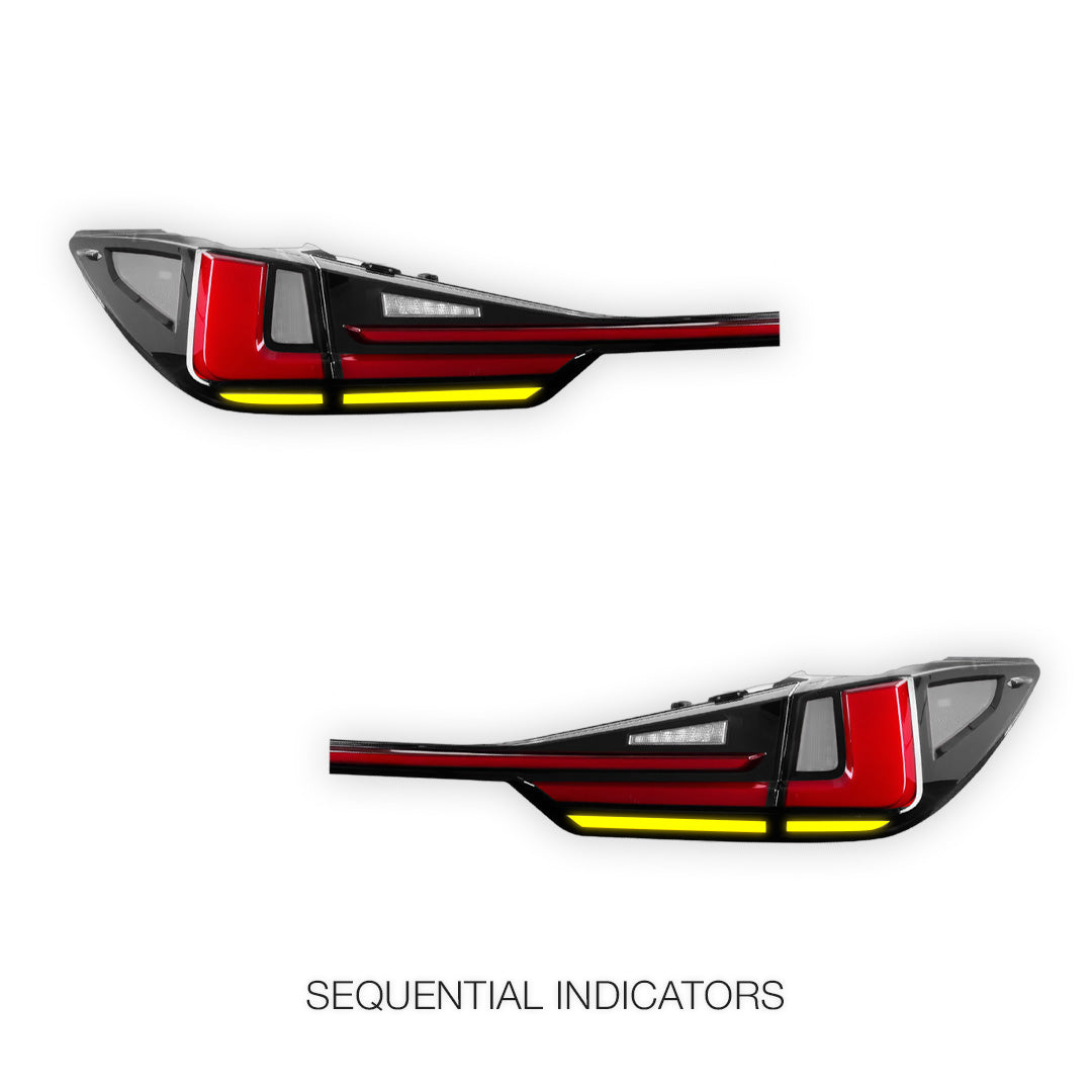 Lexus RX AGL / GGL / GYL (2016 - 2022) Clear DRL Sequential Tail Lights LH + RH