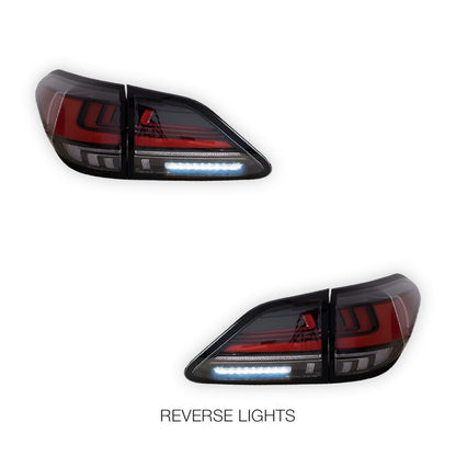 Lexus RX AGL / GGL / GYL (2009 - 2015) Smoked Clear Sequential Tail Lights LH + RH
