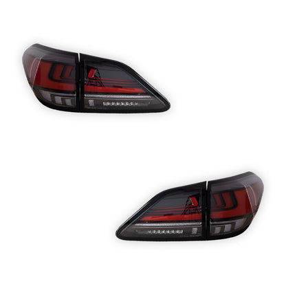 Lexus RX AGL / GGL / GYL (2009 - 2015) Smoked Clear Sequential Tail Lights LH + RH