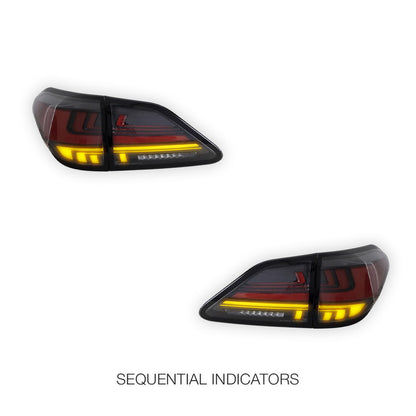 Lexus RX GSU / MCU / MHU (1998 - 2002) Smoked Animation Sequential Tail Lights LH + RH