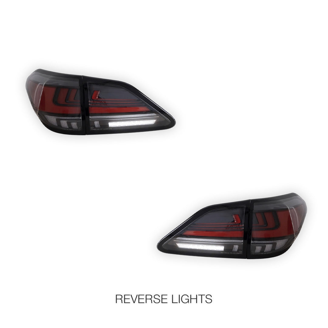 Lexus RX GSU / MCU / MHU (1998 - 2002) Smoked Animation Sequential Tail Lights LH + RH