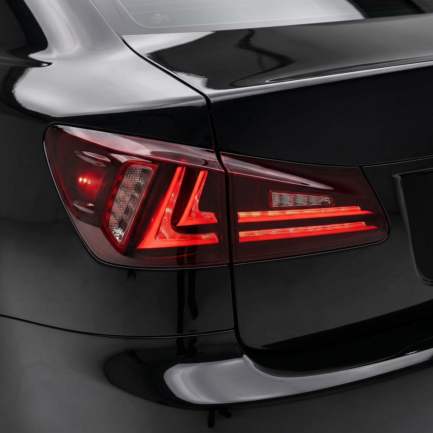 Lexus IS250 GSE20 / GSE30 (2006 - 2013) Sequential Red Full LED Tail Lights LH + RH