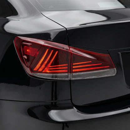 Lexus IS250 GSE20 (2006 - 2012) Sequential Red Full LED Tail Lights LH + RH