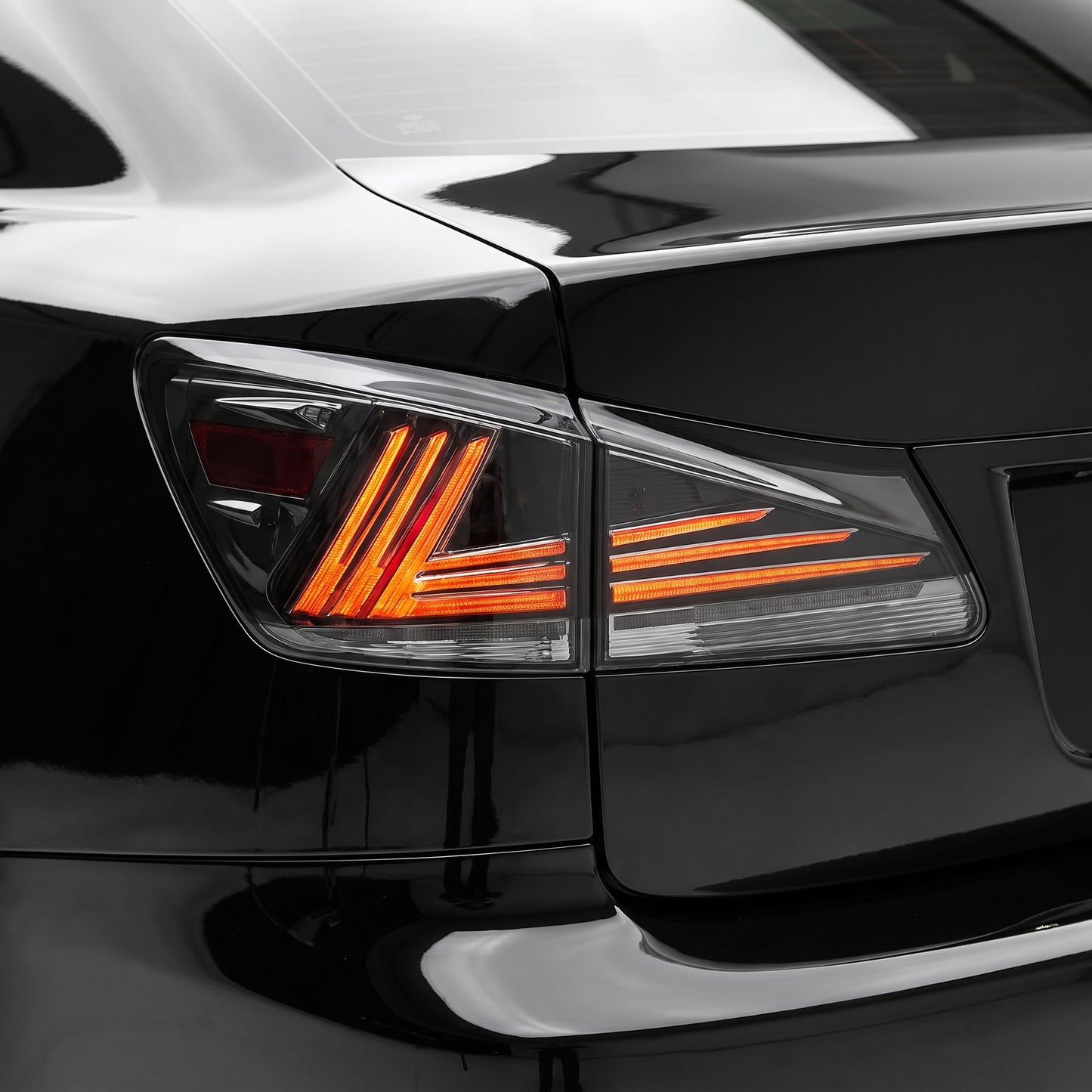Lexus IS250 GSE20 (2006 - 2012) Sequential Smoked Full LED Tail Lights LH + RH