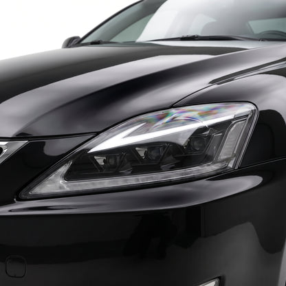 Lexus IS250 IS350 IS-F (2006 - 2012) RGB Sequential Indicator Headlights LH + RH installed