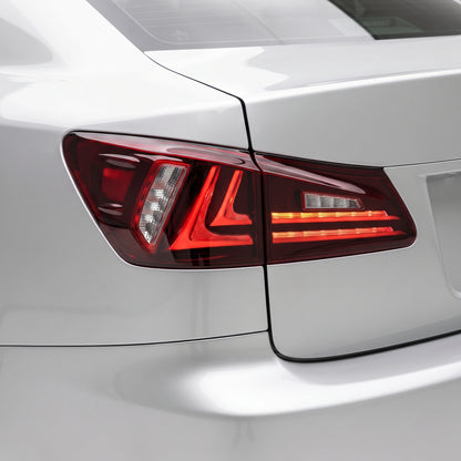 Lexus IS-F USE20 (2008 - 2015) Sequential Red Full LED Tail Lights LH + RH