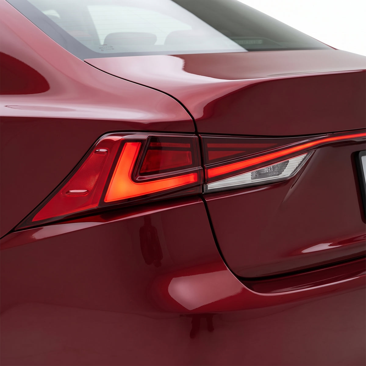 Lexus IS350 GSE21 / GSE31 (2014 - 2020) Sequential Red Full LED Tail Lights LH + RH installed